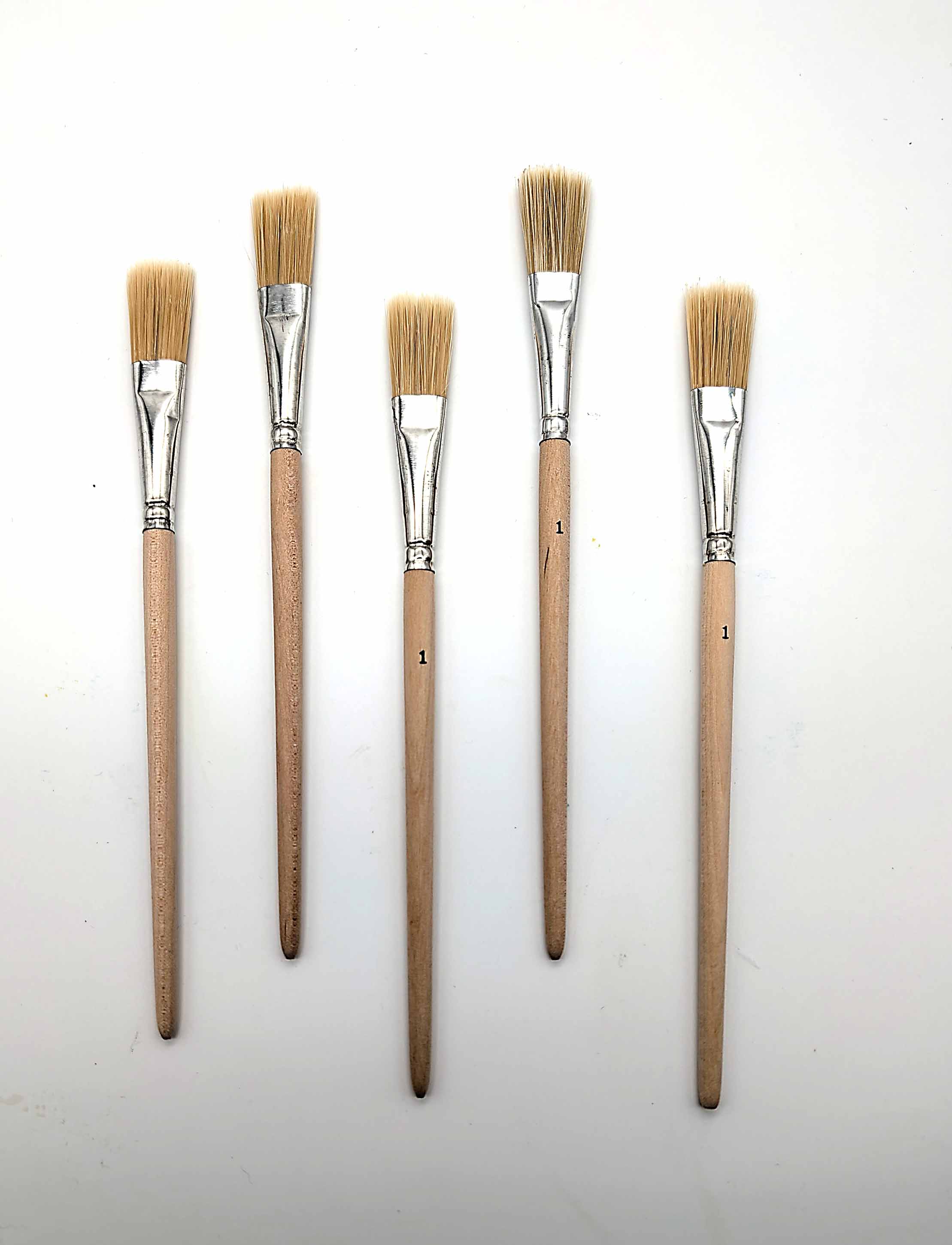 Universalpinsel • Emaillelackpinsel • Allroundpinsel - helle Borsten - gute Qualität